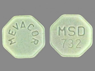 pill-image Mevacor 40 MG Oral Tablet