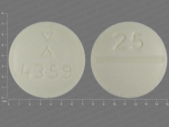 pill-image Clozapine 25 MG Oral Tablet