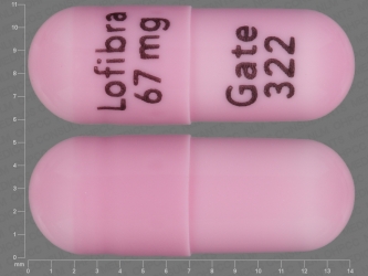 pill-image Lofibra 67 MG Oral Capsule