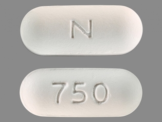 pill-image 24 HR Naprelan 750 MG Extended Release Tablet